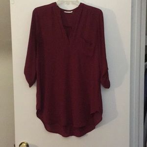 Burgundy Tunic